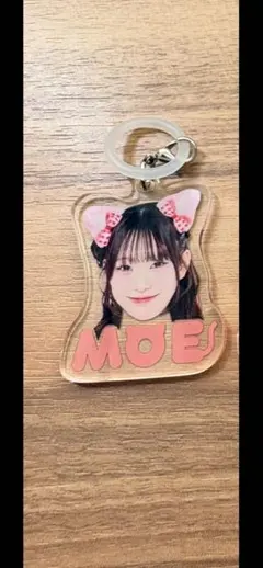 PixelRibbon 「ZOO to LOVE」黒崎萌 めじるしアクキー