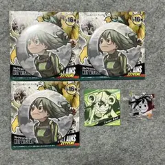 僕のヒーローアカデミア　ヒロアカ　原画展　蛙吹梅雨　缶バッジ　ステッカー