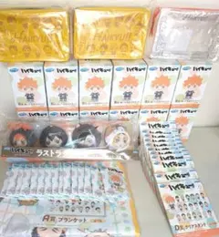 セガラッキーくじ ハイキュー ぬいぐるみ ラストラッキー クリアスタンド 孤爪