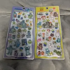 プチドロップステッカー トイストーリー モンスターズインク