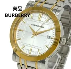 【美品】BURBERRY 腕時計 メンズ クォーツ デイト コンビカラーのサムネイル