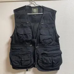CAMP Z フィッシングベスト ブラック LARGE シマノ - メルカリ