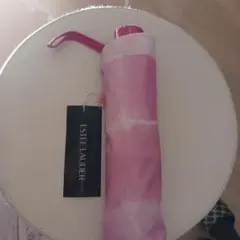 ESTEE LAUDER 折りたたみ傘 晴雨兼用 ピンクのサムネイル