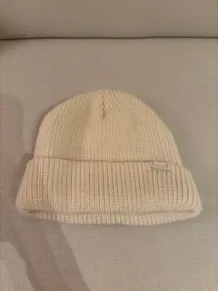HUF ニット帽 クリーム色