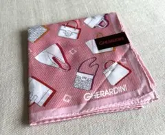GHERARDINI ハンカチ ピンク バッグ柄のサムネイル