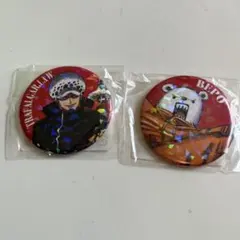 ワンピース オールスター缶バッジ ロー コラソン - メルカリ