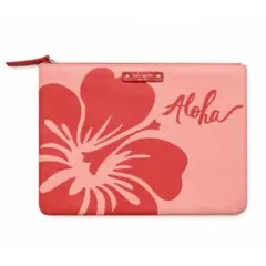 【ハワイ限定】kate spade NEW YORK フラットポーチ【極美品】のサムネイル
