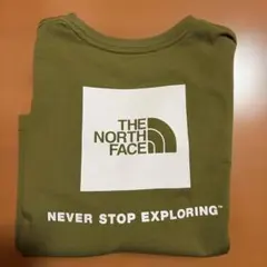 THE NORTH FACE 120長袖カットソー カーキ