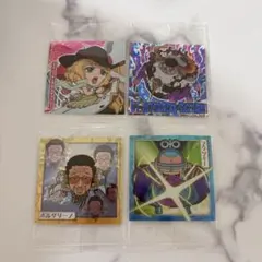 ワンピースウエハースシールlog13 4枚セット売り