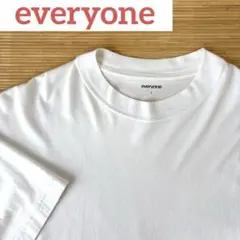 everyone エブリワン 3P tee shirts（WHITE）パックT