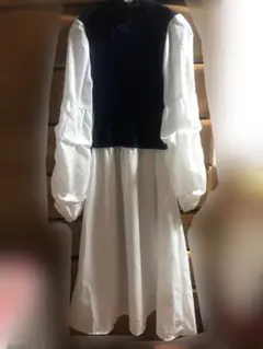 再値下げしました‼️TOCCO ⭐️ レイヤード風ニットワンピース