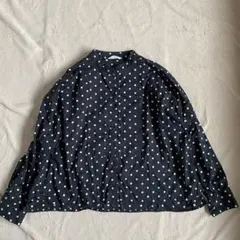 スタジオクリップ ドットシャツ