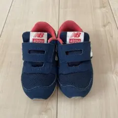 New Balance 420M ベビーシューズ ネイビー/レッド 420