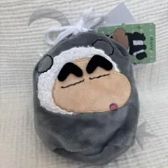 クレヨンしんちゃん 顔型巾着ポーチ 2個セット