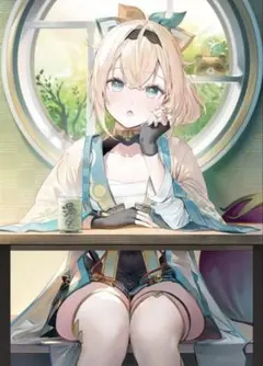 うみぼうず先生 風真いろは B2タペストリー ホロライブ - メルカリ