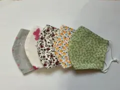 布製マスク 5枚セット