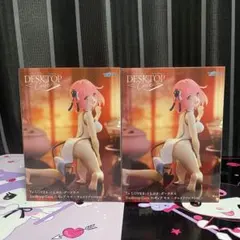 ToLOVEるDesktop Cute フィギュア　モモ　チャイナドレス　2個