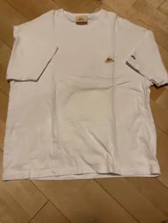 ホワイト 半袖Tシャツ ポケット付き