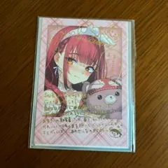 ホロライブ 宝鐘マリン 誕生日記念2024 直筆メッセージ&箔押しサイン