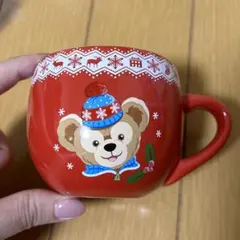 ディズニー　ダッフィー クリスマス　スーベニアカップ