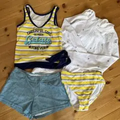水着 ラッシュガード　女の子140