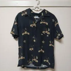 Schott N.Y.C. ブルドッグ柄 アロハシャツ M - メルカリ