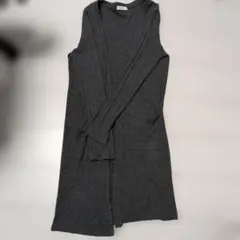グレー ロングカーディガンのサムネイル