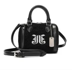 新品jouetie/ジュエティ もこもこマイクロミニボストンバッグ　チャーム付き