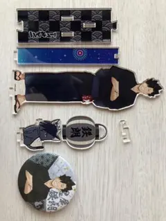 ハイキュー‼︎ 黒尾鉄朗　アクリルスタンド　缶バッジ