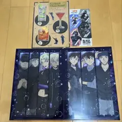 名探偵コナン 黒鉄の魚影 クリアファイル ステッカー カクテルクリアスタンド