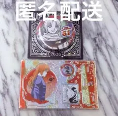 銀魂 ホログラムスクエア缶バッジ コレクション宇宙浮遊 バラ売り可能