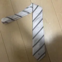 Burberry Black Label ネクタイ ホワイトストライプ
