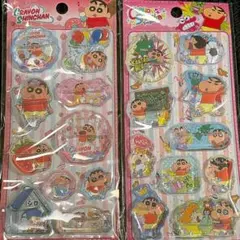 【海外限定・正規品】クレヨンしんちゃん ウォーターインシール★2枚セット