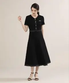9号　Maglie le cassetto ステッチ　ワンピースのサムネイル