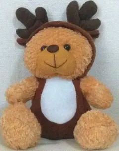 トナカイの耳付きぬいぐるみ　未使用に近い　無言購入OK◎専用ページして購入OK◎