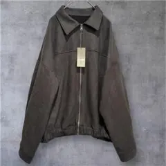 【ボンジュールサガン】レディース　新品タグ付 スエード調 ブルゾン F