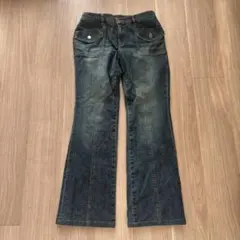古着 デニムパンツ レディース ジーンズ フレア