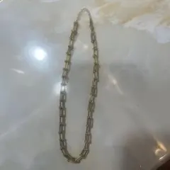 ゴールドリンクチェーンネックレス