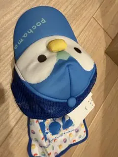 新品未使用★モンポケ★ポッチャマなりきり帽子　キャップのサムネイル