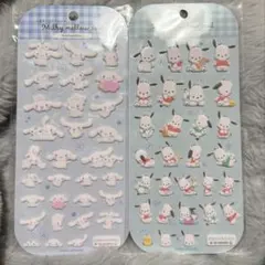 【正規品】 ミルキーメロウシール サンリオ ポチャッコ シナモンロール シナモン