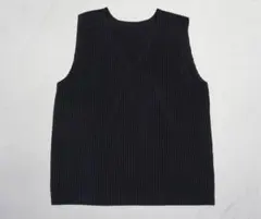 HOMME PLISSE タンクトップ　ブラック　2 2026年最新】HOMME PLISSE ISSEY MIYAKE メンズ タンクトップ