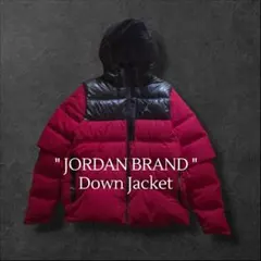 10sJORDAN BRANDジョーダンブランド肉厚ダウンジャケットジャンプマン