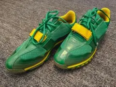 adidas ゴルフシューズ グリーン/イエロー