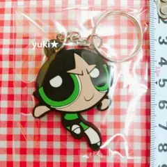 バターカップ★パワーパフガールズ★ラバーキーホルダー★アメリカン雑貨★アメキャラのサムネイル