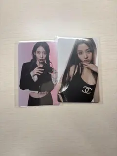 ルセラフィム サクラ、ユンジン トレカ2枚セット