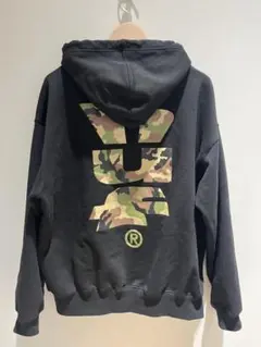 HUF ダークグレー ジップアップパーカー S