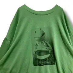 FAED キャラ スウェット 緑 カーミット クライン Kermit フォト