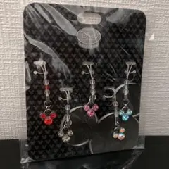 ディズニー　ミッキー　ストラップセット