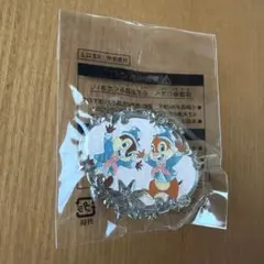 【新品未開封】ディズニーシー 25周年　チップとデール ピンバッジのサムネイル