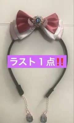 ラスト１点‼️匿名発送❣️ミスティック　ヘアカチューシャ　名探偵　キュア　イヤリング